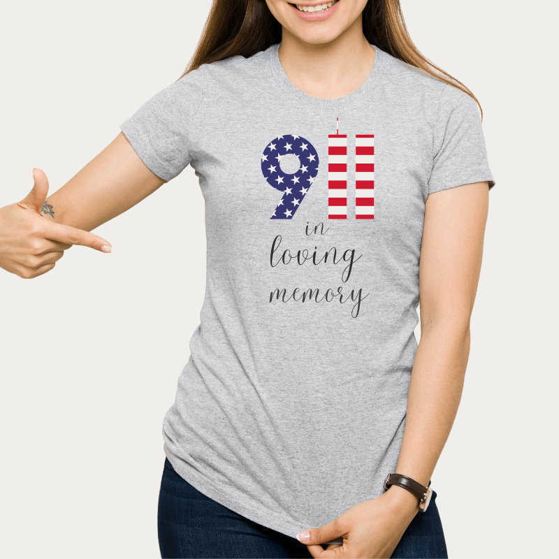 9-11 In Loving Memory T-Shirt