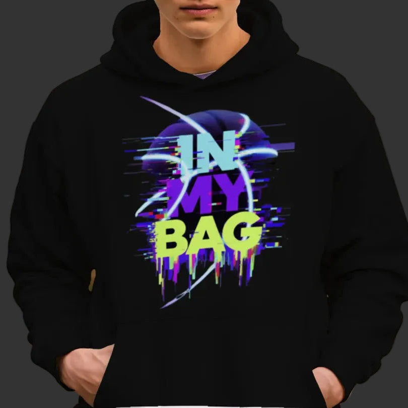 In My Bag- Black Hoodie