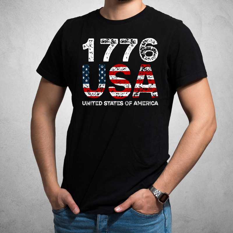 1776 USA - Unisex T-Shirt