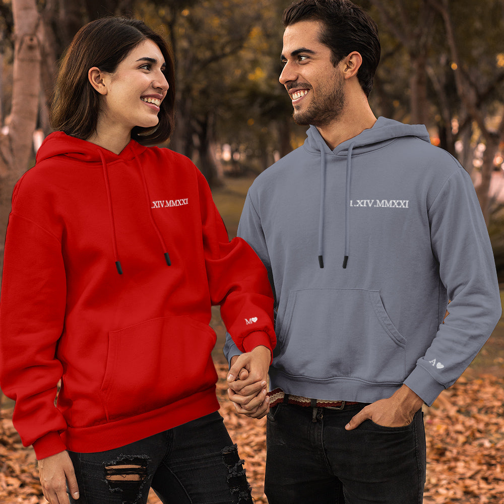 Custom Engraved Embroidered Hoodie
