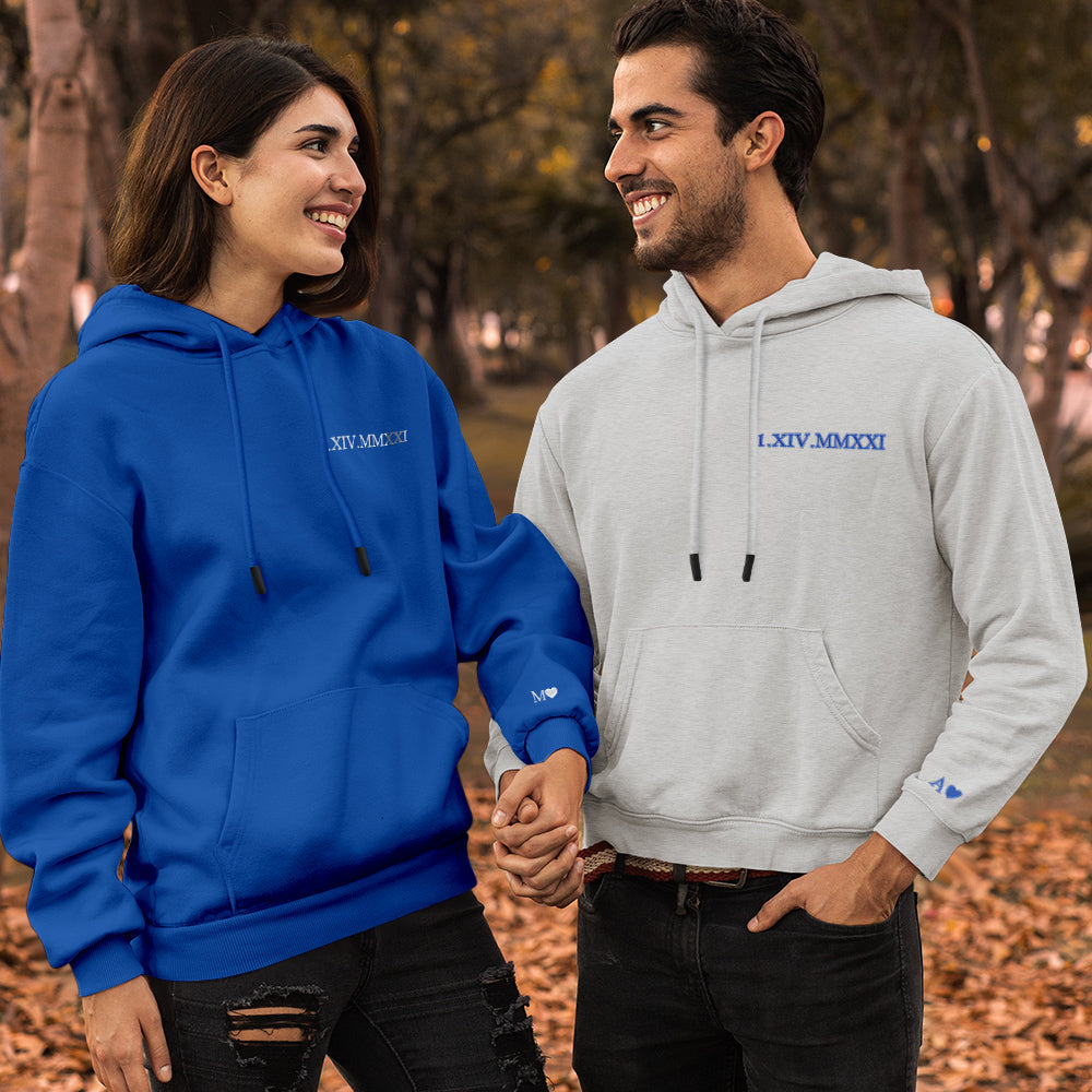 Custom Engraved Embroidered Hoodie