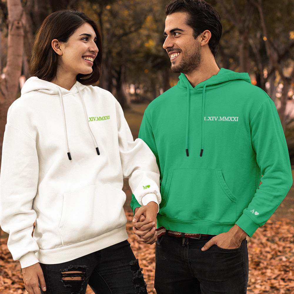 Custom Engraved Embroidered Hoodie