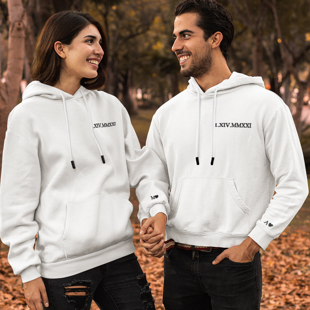 Custom Engraved Embroidered Hoodie