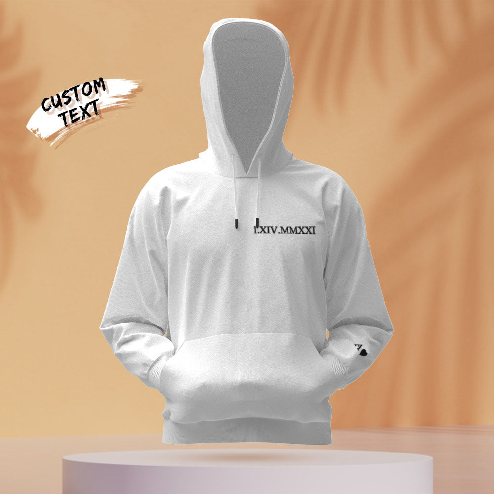 Custom Engraved Embroidered Hoodie