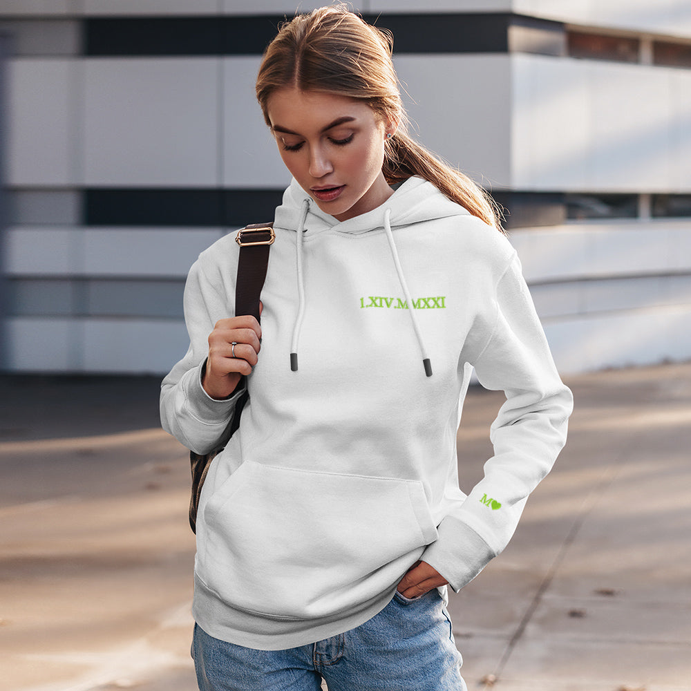 Custom Engraved Embroidered Hoodie