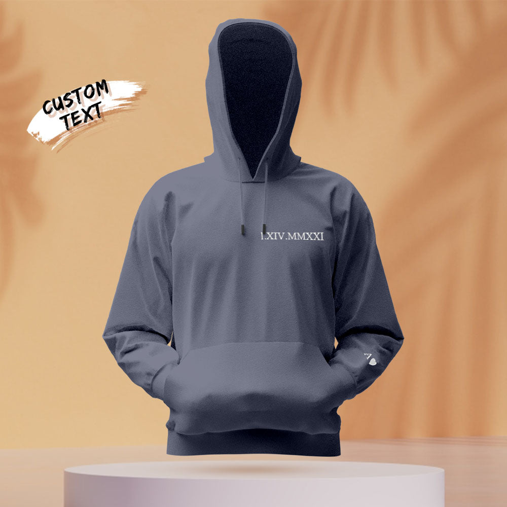 Custom Engraved Embroidered Hoodie