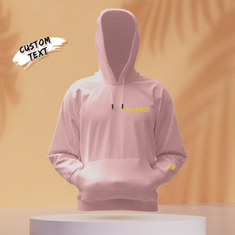 Custom Engraved Embroidered Hoodie