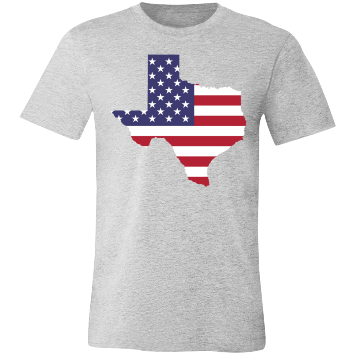 Texas US Flag Stars and Stripes-Unisex T-Shirt