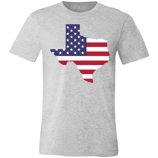 Texas US Flag Stars and Stripes-Unisex T-Shirt