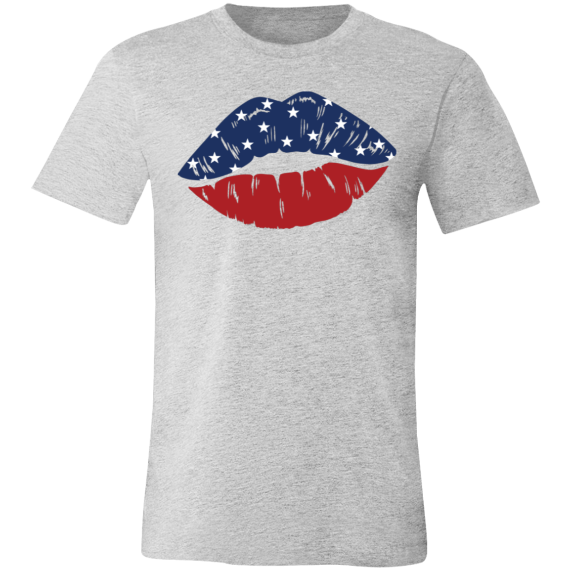 Patriotic Kiss- T-Shirt