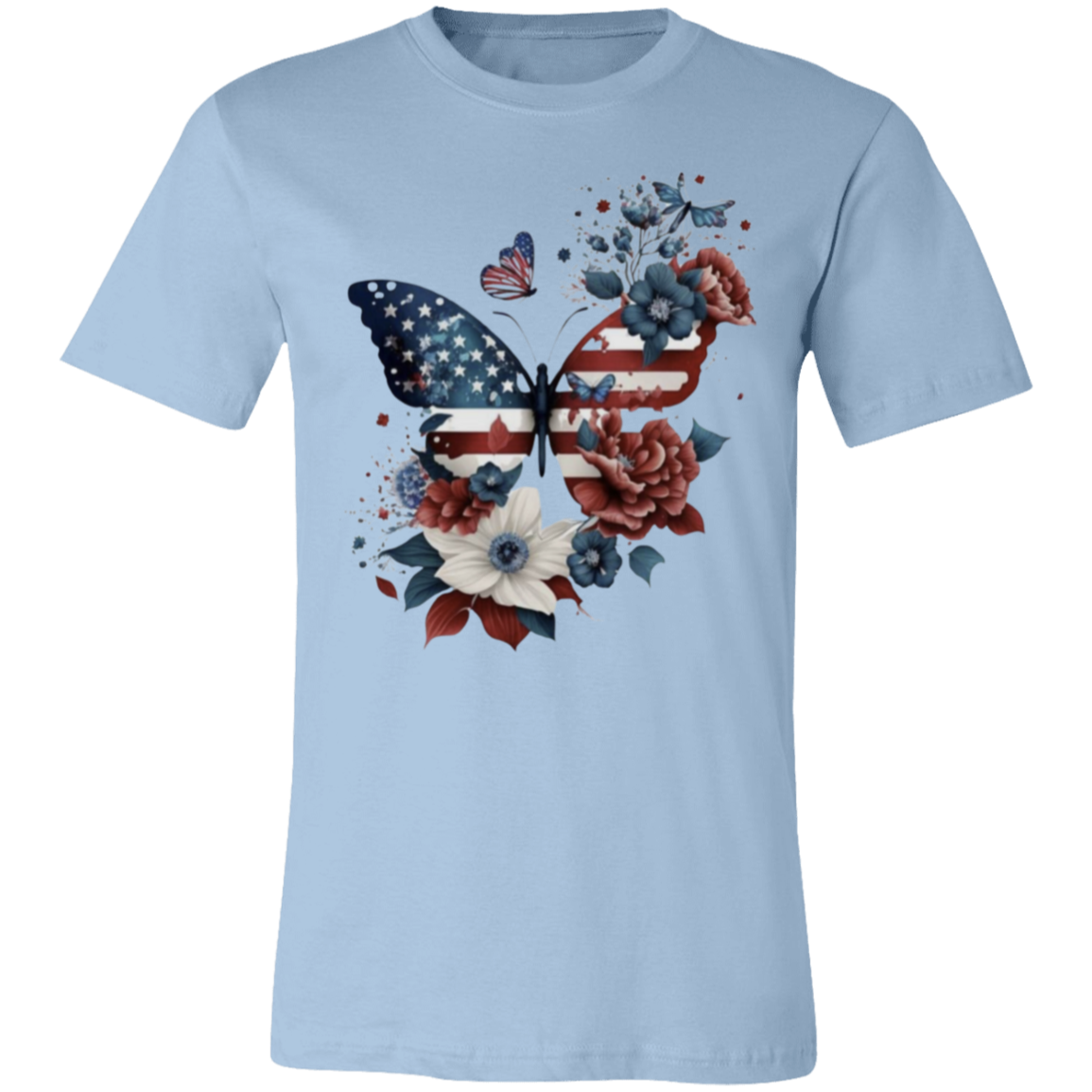 Patriotic Butterfly - T-Shirt