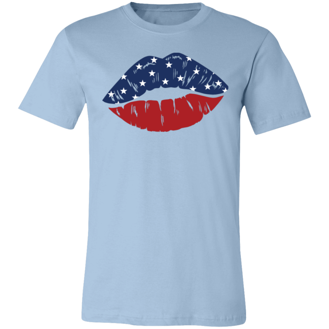 Patriotic Kiss- T-Shirt