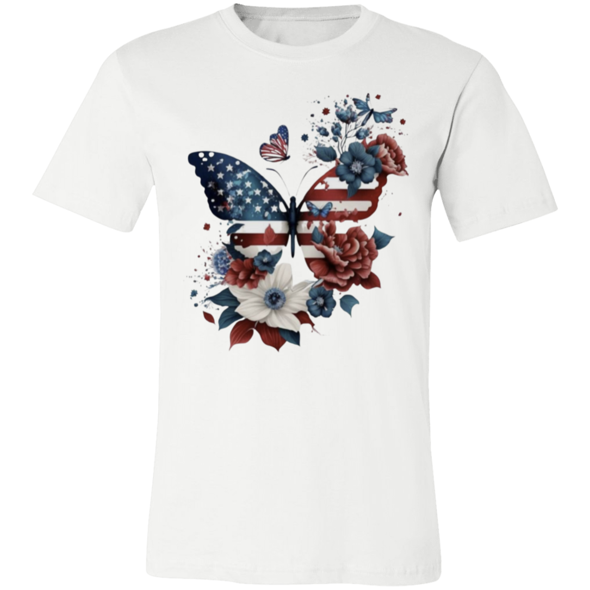 Patriotic Butterfly - T-Shirt