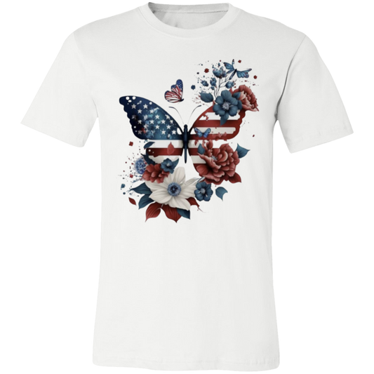 Patriotic Butterfly - T-Shirt