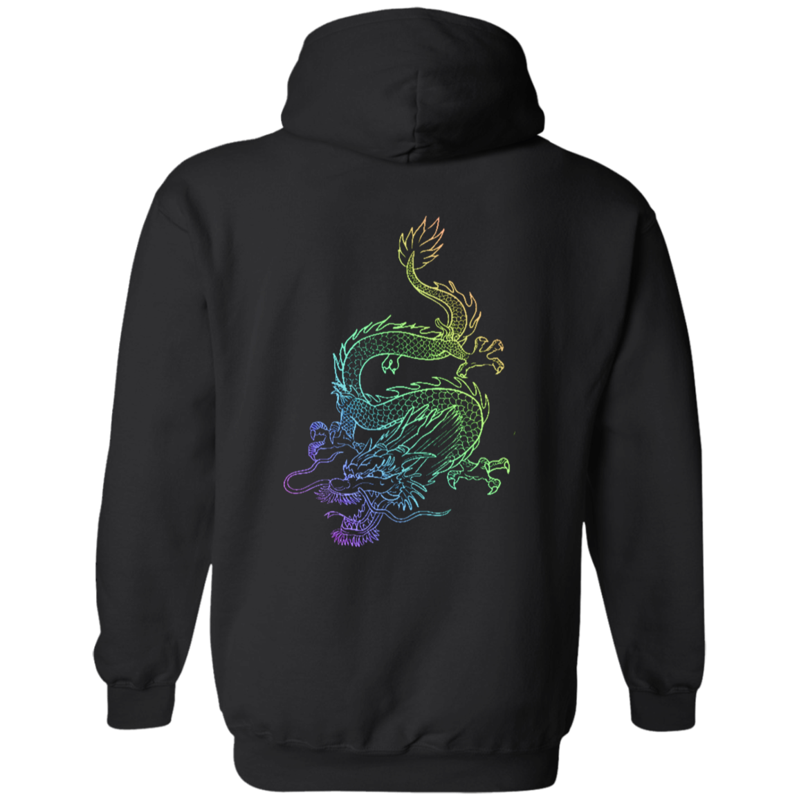 Mystical Dragon-Unisex Pullover Hoodie