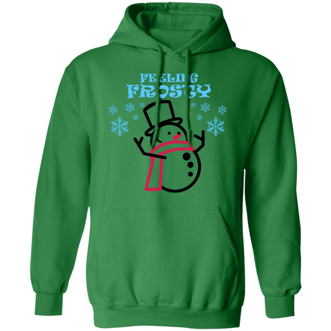 Feeling Frosty-Pullover Hoodie