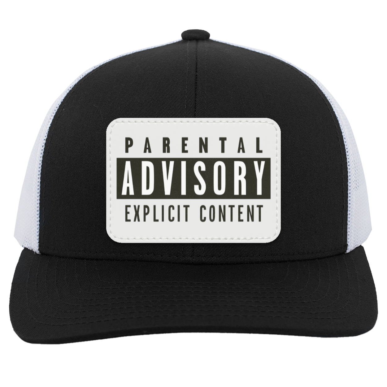 Parental Advisory- Trucker Snap Back Cap