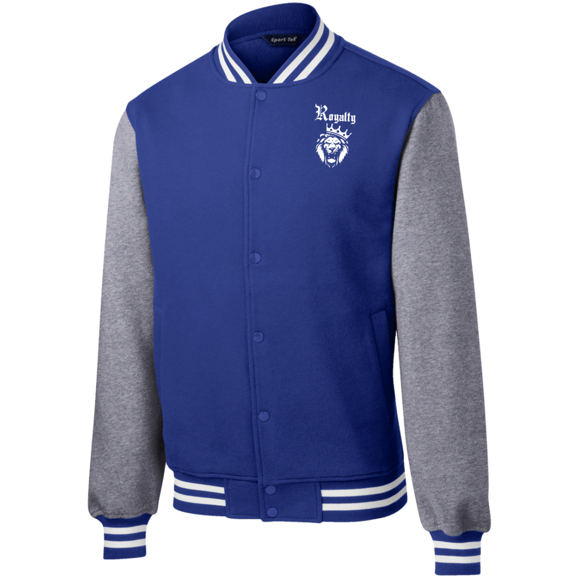 Royalty- Unisex Fleece Letterman Jacket