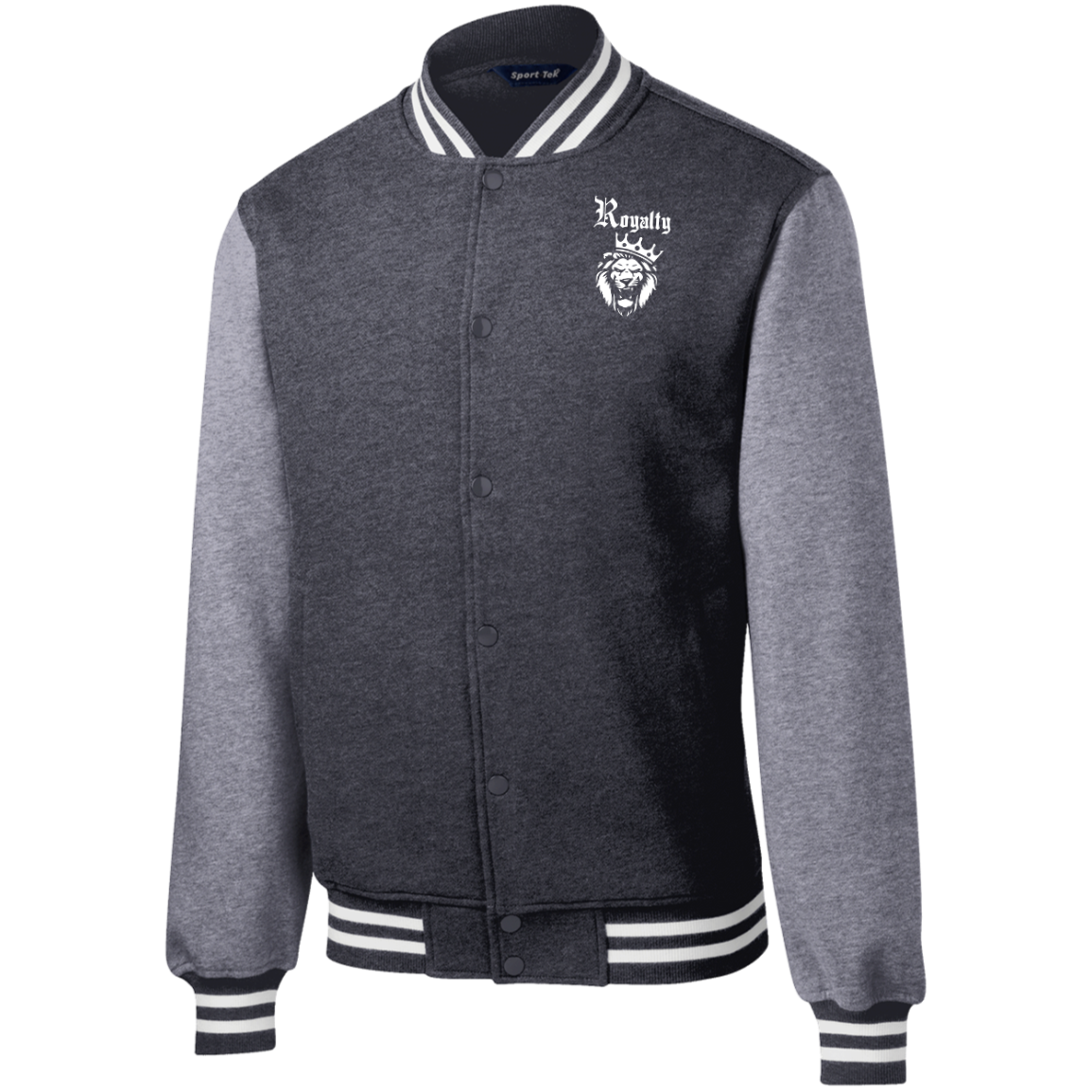 Royalty- Unisex Fleece Letterman Jacket