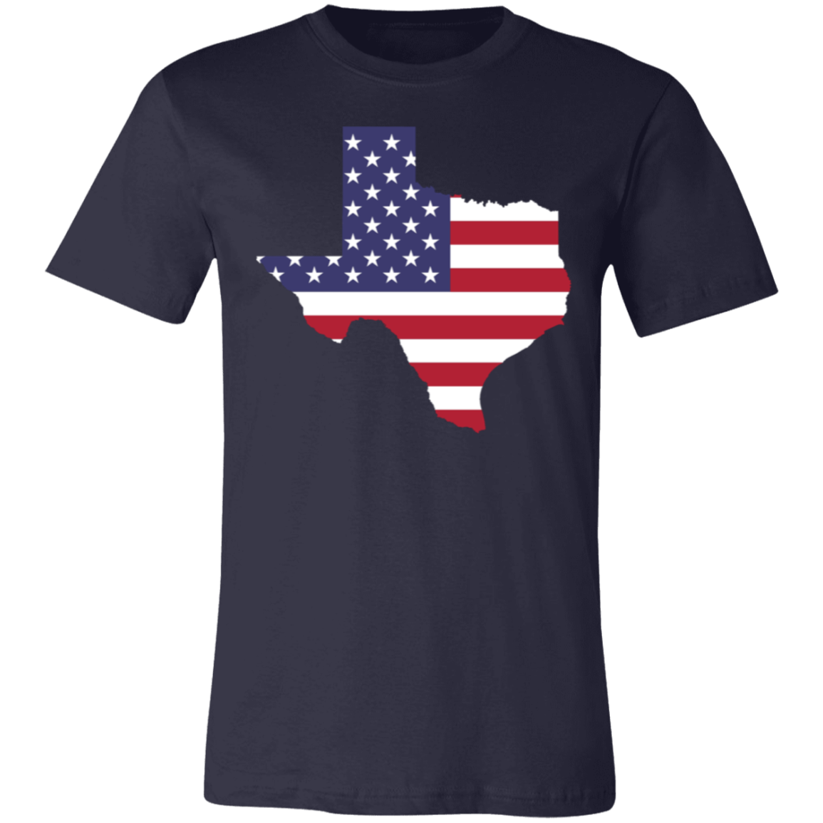 Texas US Flag Stars and Stripes-Unisex T-Shirt