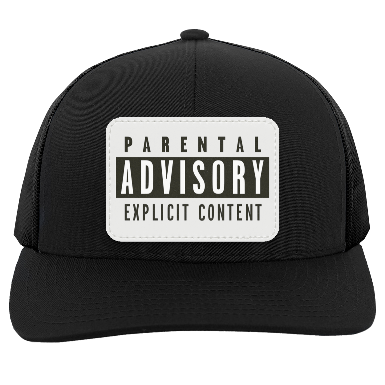 Parental Advisory- Trucker Snap Back Cap