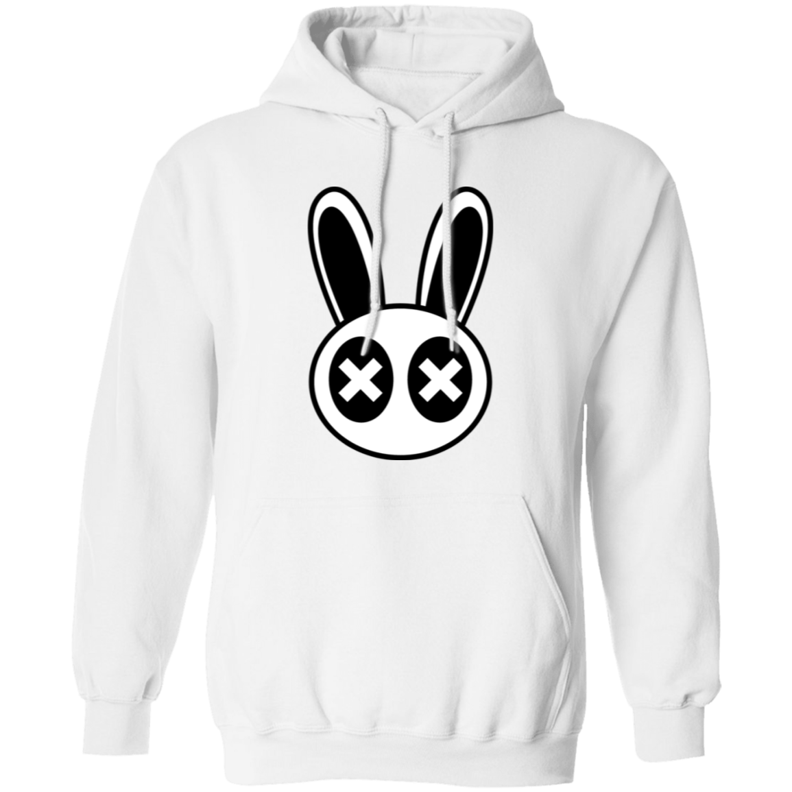 Wasted Bunny- Unisex Pullover Hoodie