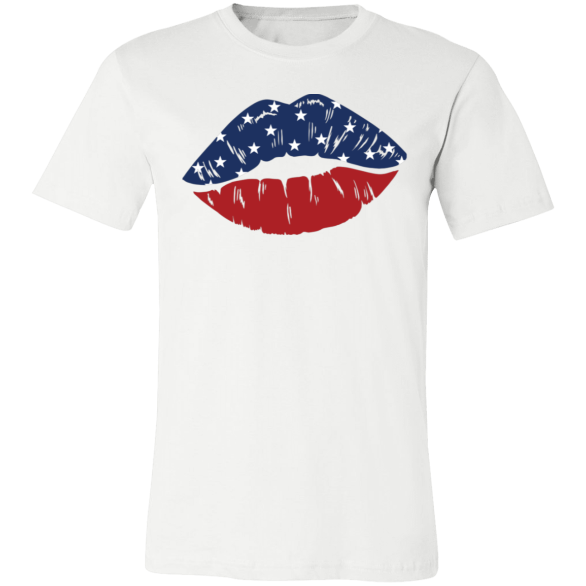 Patriotic Kiss- T-Shirt