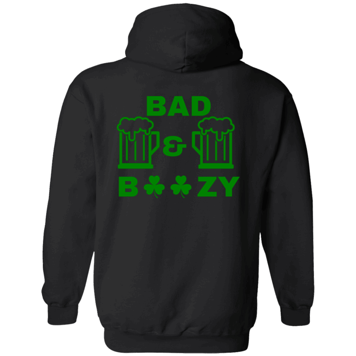 Bad & Boozy - Unisex Pullover Hoodie