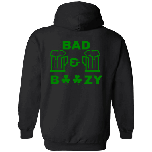 Bad & Boozy - Unisex Pullover Hoodie