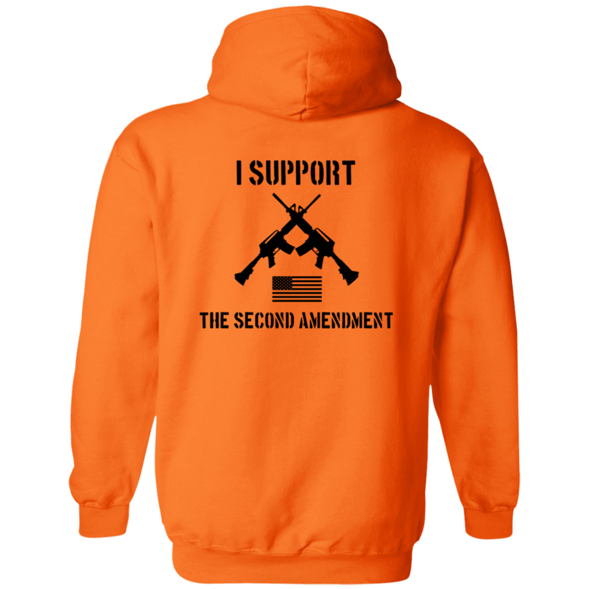 I support the second amendment-Unisex Zip Up Hoodie