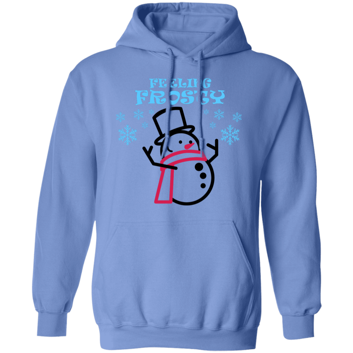 Feeling Frosty-Pullover Hoodie