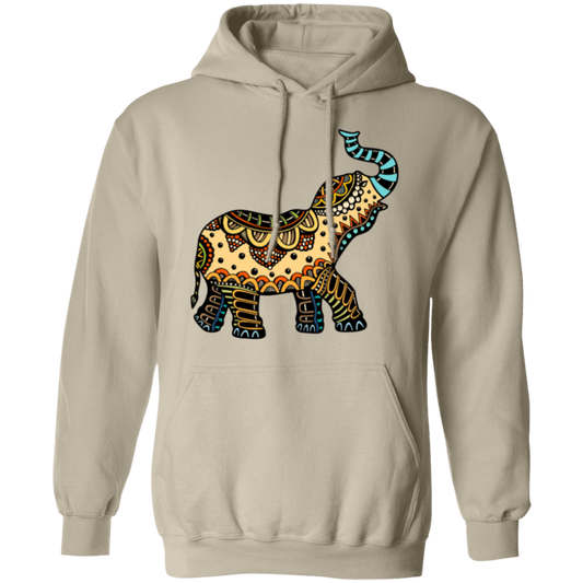 Elephant Art- Unisex Pullover Hoodie