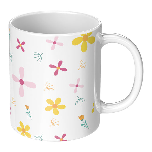 Flowered-Designer Mug