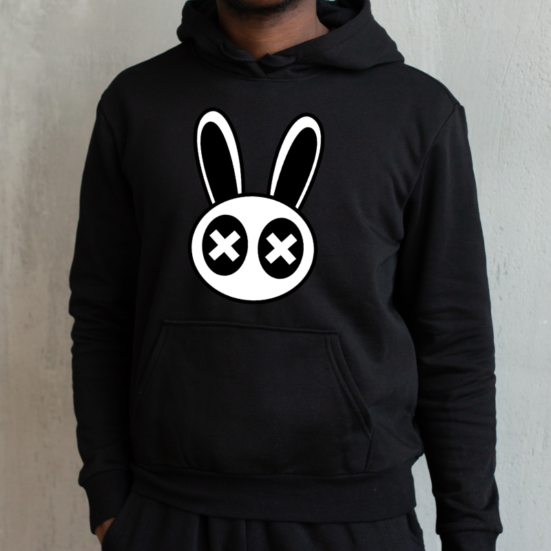 Wasted Bunny- Unisex Pullover Hoodie