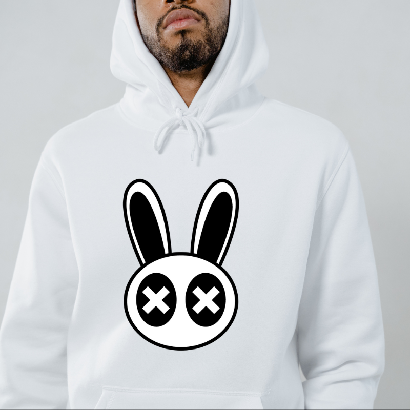 Wasted Bunny- Unisex Pullover Hoodie