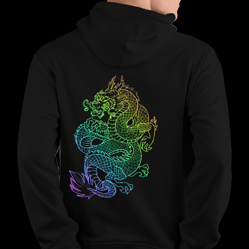 Magical Dragon- Pullover Hoodie