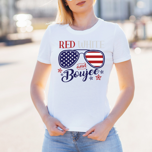 Red and White and Boujee T-Shirt