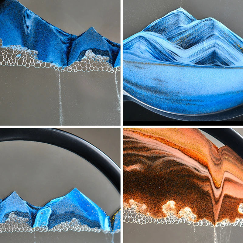 Dynamic Sand Art Hourglass