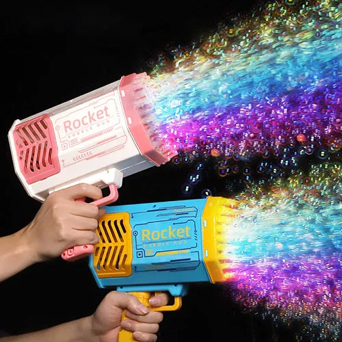 The Amazing Rocket Bubble Gun