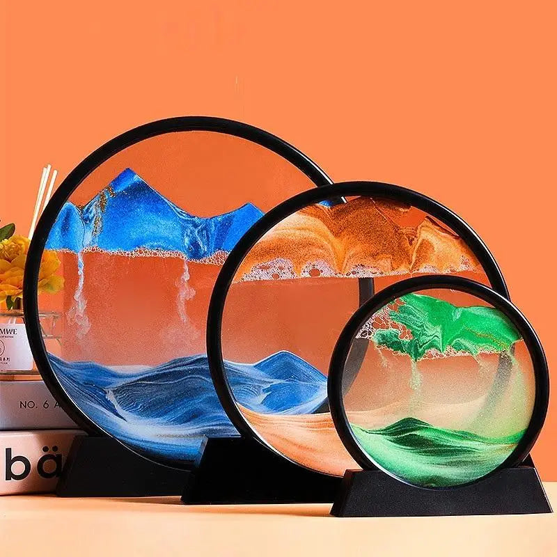 Dynamic Sand Art Hourglass