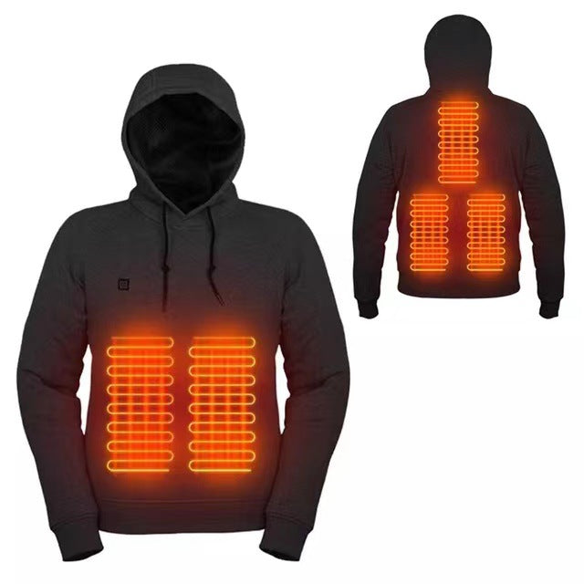 Heated Hoodie - Unisex Sweatshirt