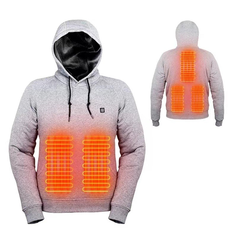 Heated Hoodie - Unisex Sweatshirt