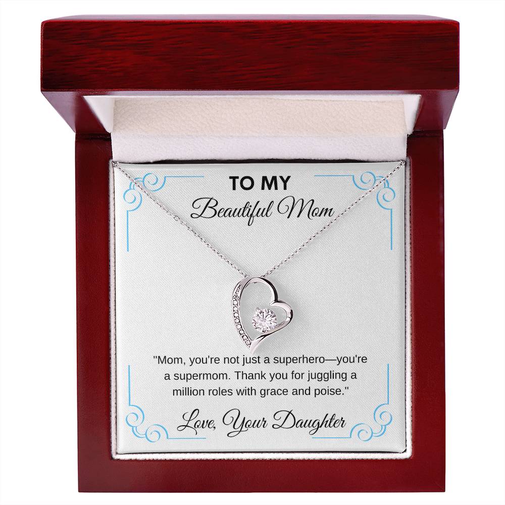 Forever Love Necklace Mothers Day Gift