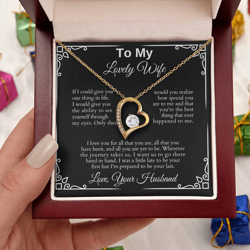 Anniversary Gift for Wife- Forever Love Necklace