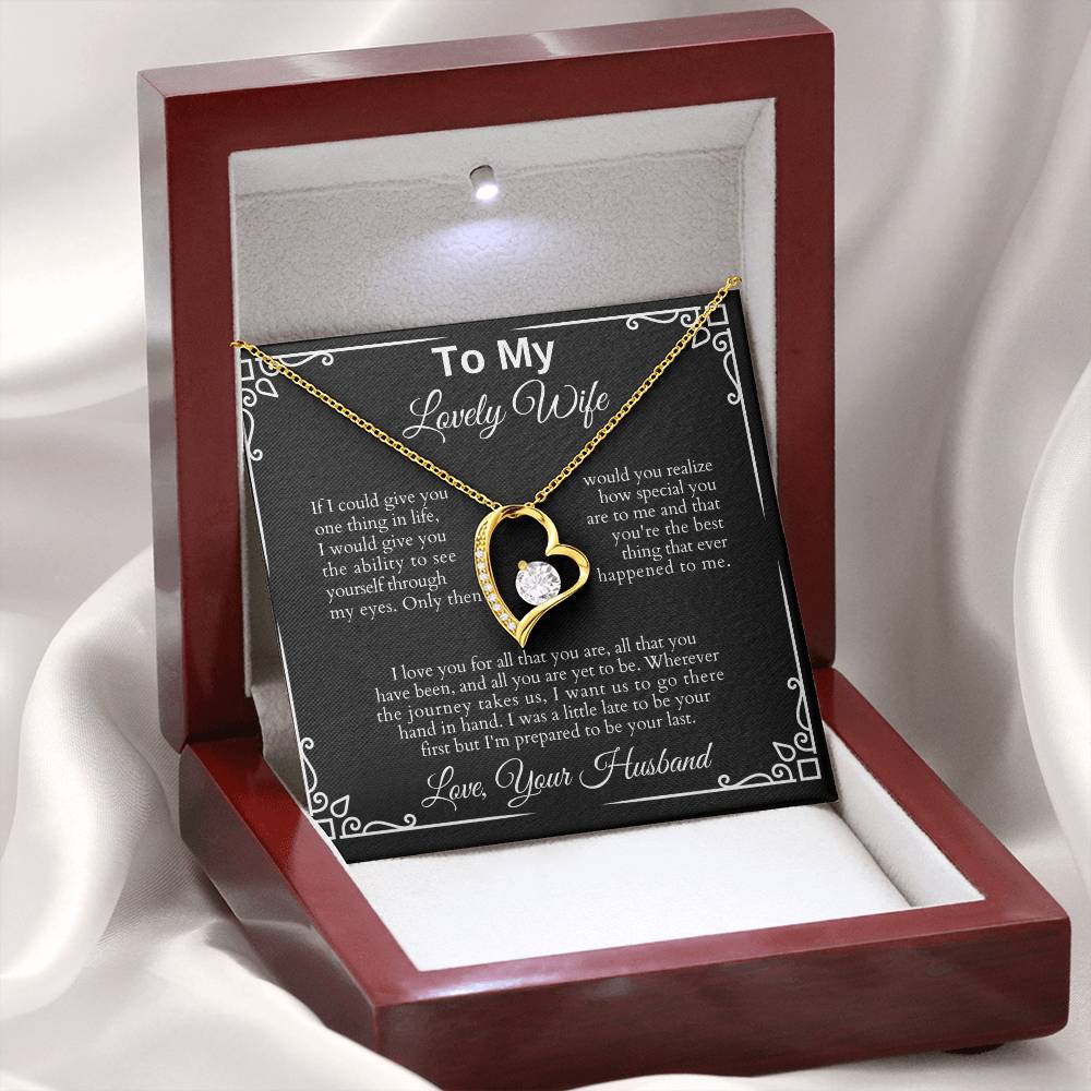 Anniversary Gift for Wife- Forever Love Necklace