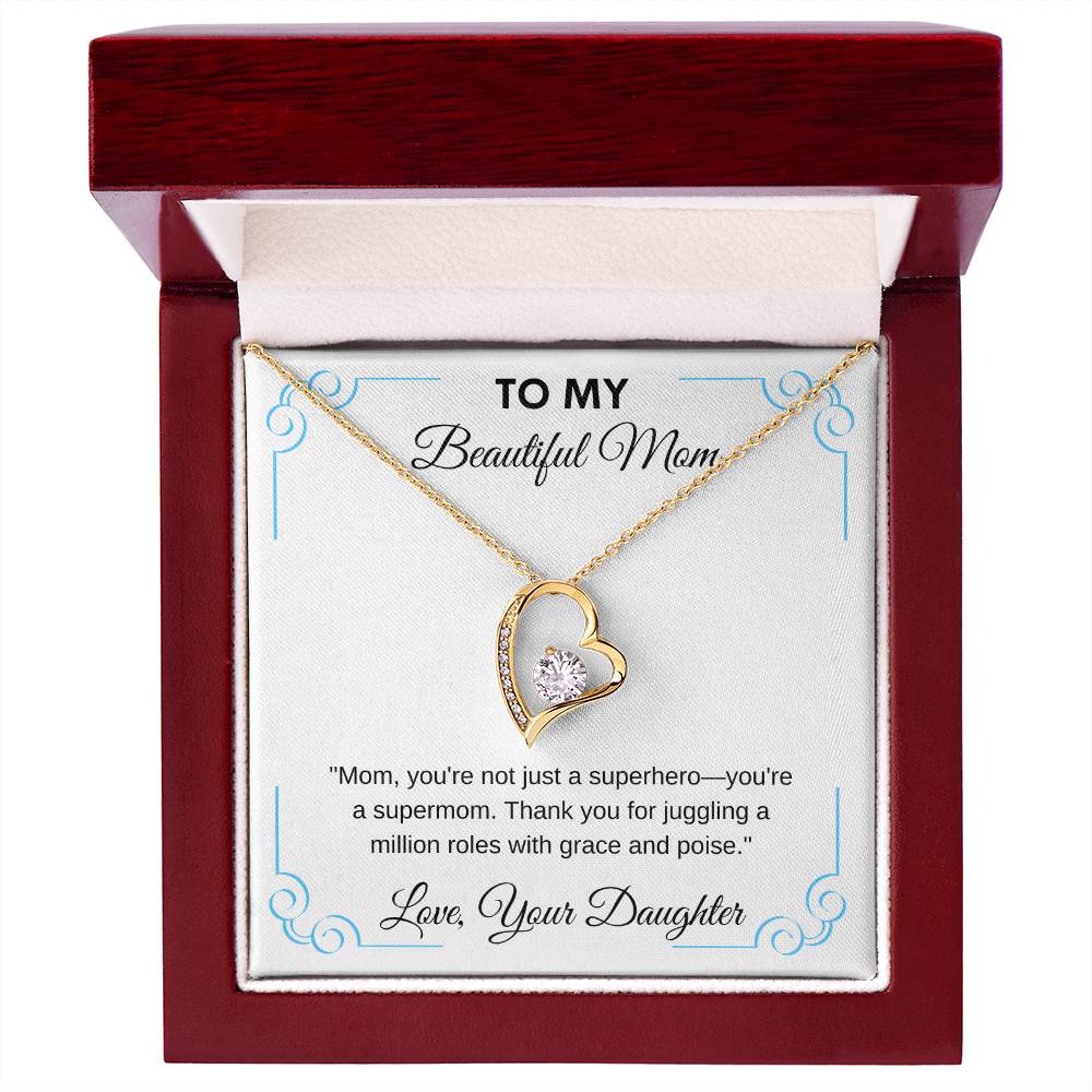 Forever Love Necklace Mothers Day Gift