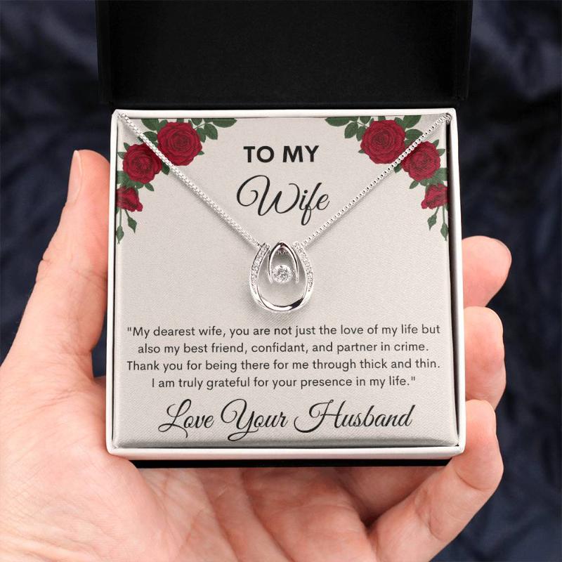 Wife- Lucky In Love Necklace