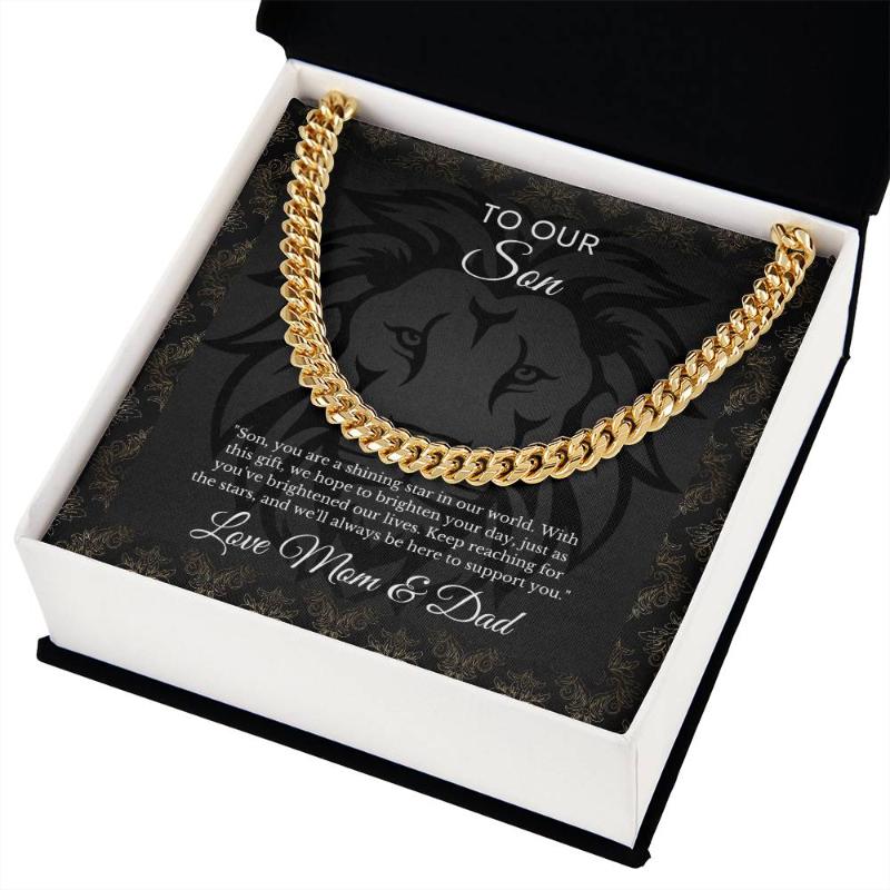 Gift for Son- Cuban Link Chain