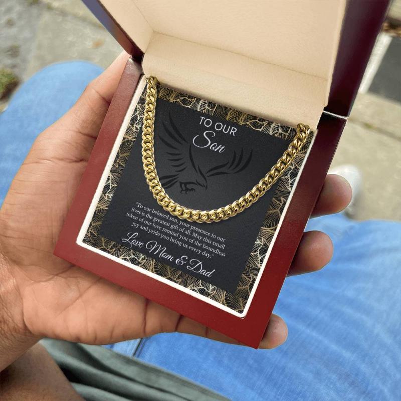 Gift for Son- Cuban Link Chain