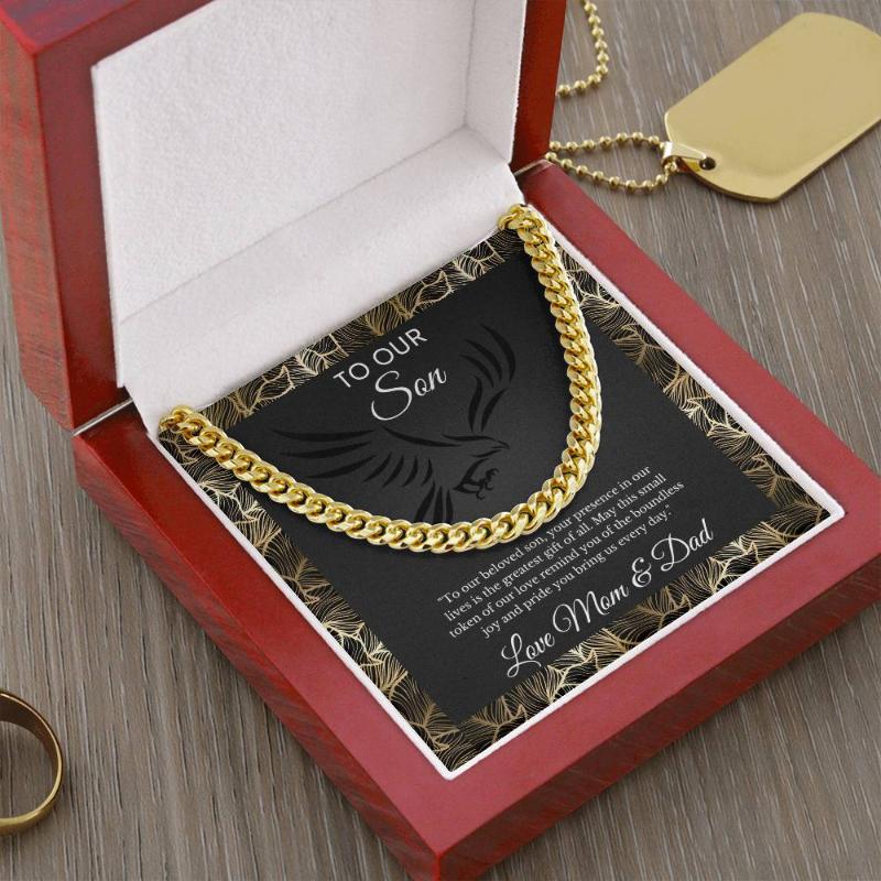 Gift for Son- Cuban Link Chain